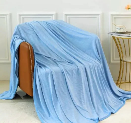 FrostySleep Japanese Ice Silk Cooling Blanket